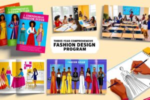 Master the Art of Fashion Design with a 3-Year Comprehensive Program