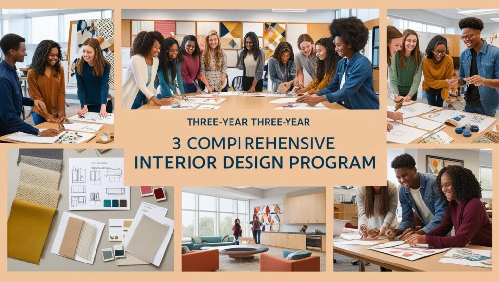 Master the Art of Interior Design with a 3-Year Comprehensive Program