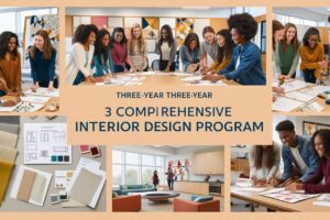 Master the Art of Interior Design with a 3-Year Comprehensive Program