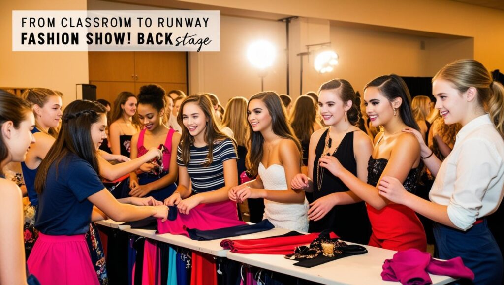 Fashion Show Preparation, Fashion Design Students, Runway Tips, Fashion Education, Creative Process