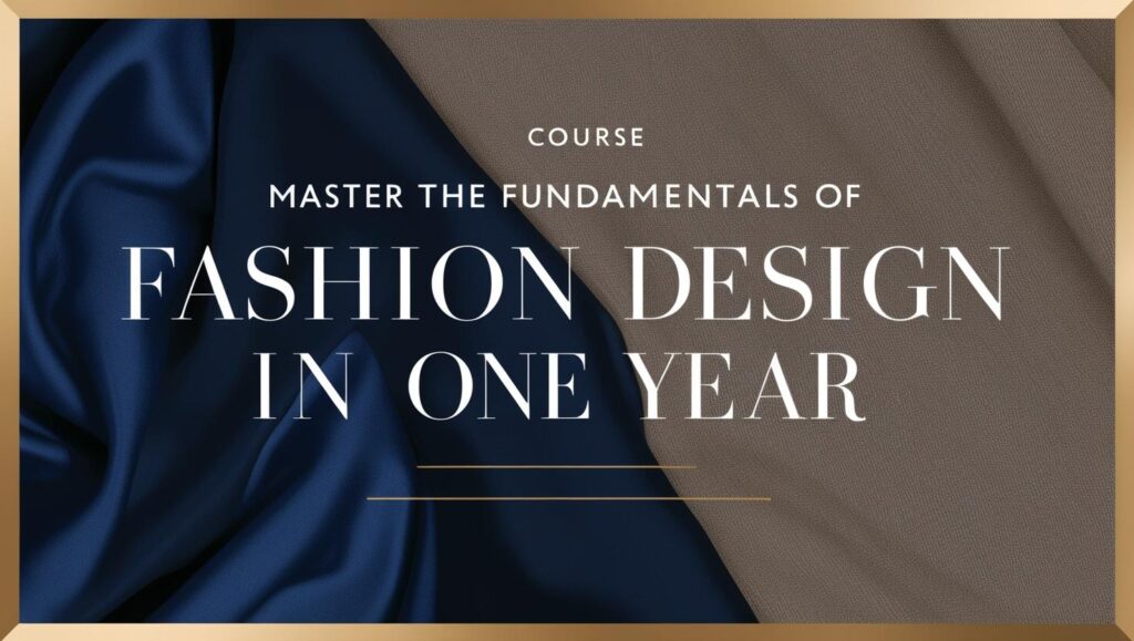 Master the Fundamentals of Fashion Design in One Year