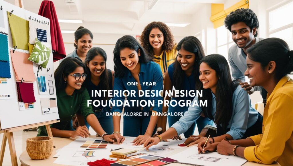 Start Your Interior Design Journey with the 1-Year Foundation Program in Bangalore