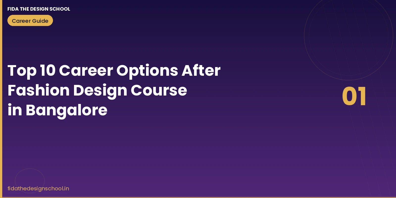 Top 10 career options after fashion design course in Bangalore – FIDA The Design School