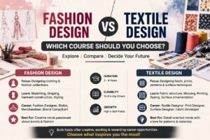 Fashion Design vs Textile DesignWhich Course Should You Choose